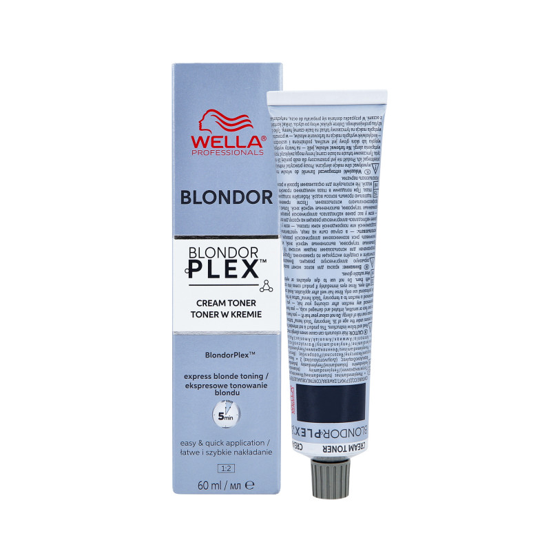 WELLA PROFESSIONALS BLONDORPLEX PERMANENT Express-Toner für gebleichtes Haar 60 ml