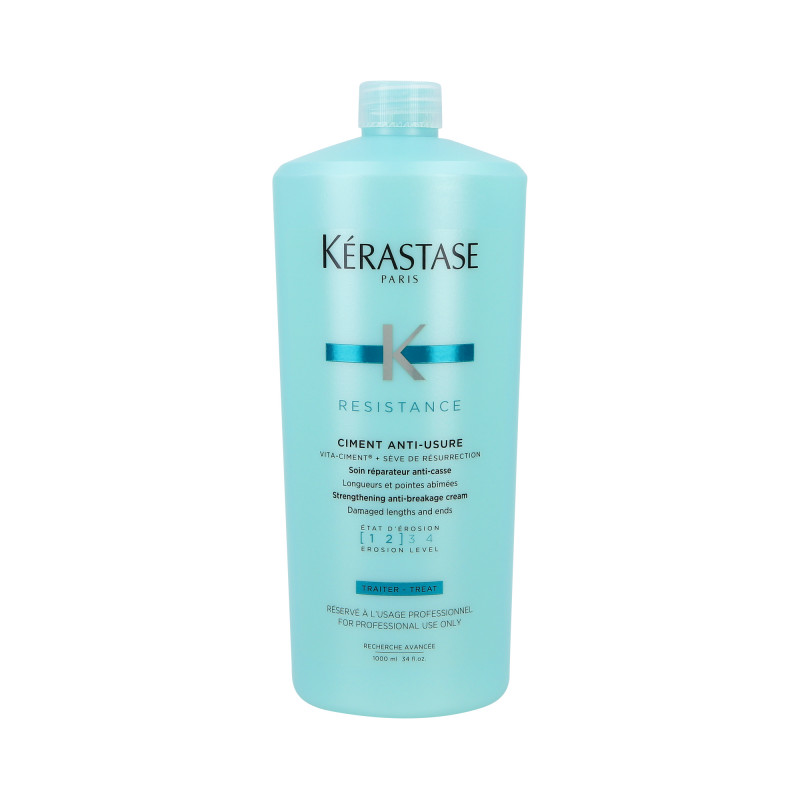 KÉRASTASE RESISTANCE 1-2 Ciment Cemento per la ricostruzione dei capelli antiusura 1000ml