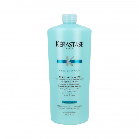 KÉRASTASE RESISTANCE 1-2 Ciment Cemento per la ricostruzione dei capelli antiusura 1000ml - 1 KÉRASTASE RESISTANCE 1-2 Ciment Cemento per la ricostruzione dei capelli antiusura 1000ml - 1