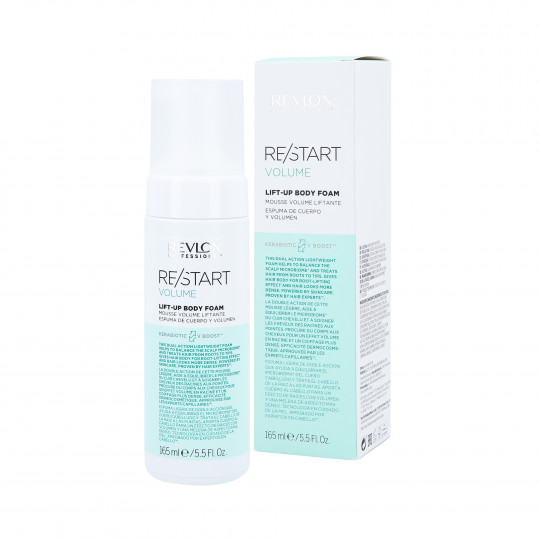 REVLON PROFESSIONAL RE/START VOLUME LIFT-UP Espuma que dá volume e levanta desde a raiz 165ml