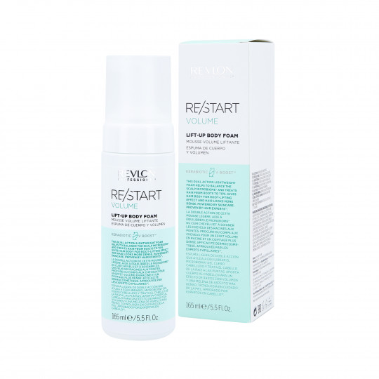 REVLON PROFESSIONAL RE/START VOLUME LIFT-UP Foam that gives volume and lifts from the roots 165ml