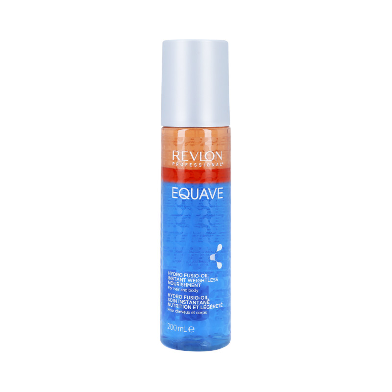 REVLON PROFESSIONAL EQUAVE HYDRA FUSIO-OIL Condicionador trifásico para cabelo e corpo 200ml