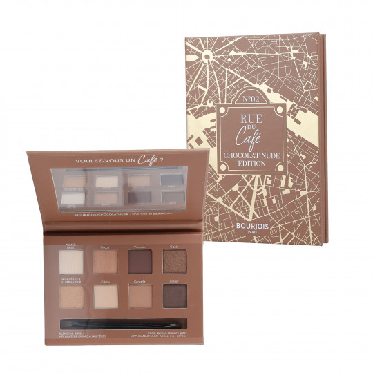 Paleta de maquiagem para olhos BOURJOIS Beau Regard 02 Chocolat Nude 7,68g