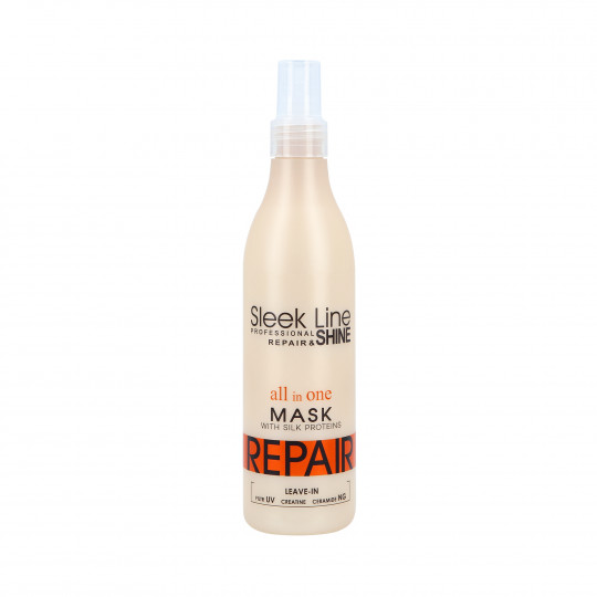 STAPIZ SLEEK LINE REPAIR ALL IN ONE Máscara capilar nutritiva em spray sem enxágue 300ml