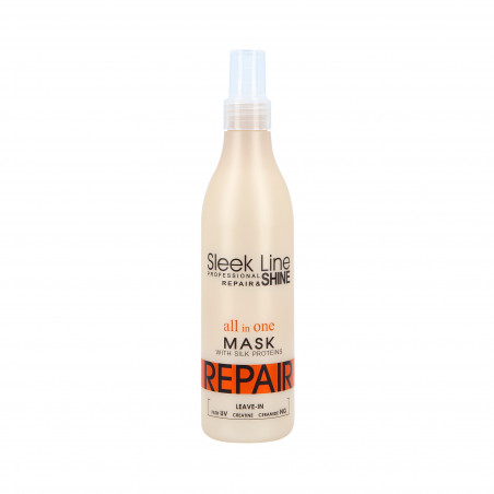 STAPIZ SLEEK LINE REPAIR ALL IN ONE Nährende Haarmaske im Spray ohne Ausspülen, 300 ml