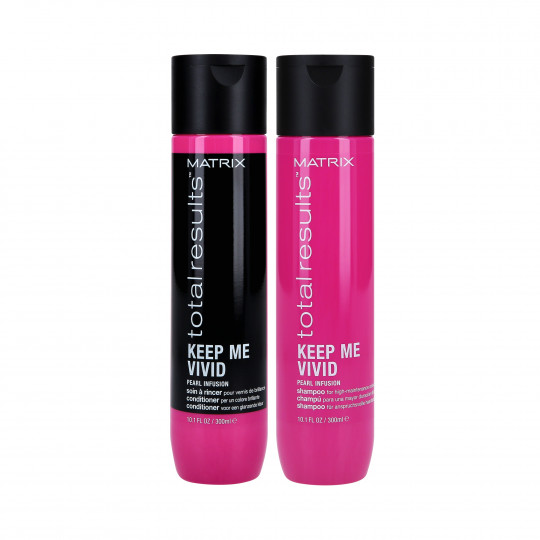 MATRIX TOTAL RESULTADOS KEEP ME VIVID Conjunto shampoo 300ml + condicionador de cabelo 300ml