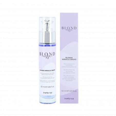 INEBRYA BLONDESSE MIRACLE DROPS Nabłyszczające serum do włosów blond 50ml - 1 INEBRYA BLONDESSE MIRACLE DROPS Nabłyszczające serum do włosów blond 50ml - 1