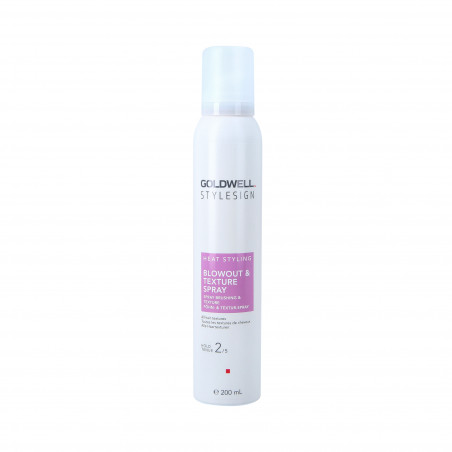 GOLDWELL STYLESIGN HEAT BLOWOUT&TEXTURE Spray dodający objętości i tekstury 200ml - 1 GOLDWELL STYLESIGN HEAT BLOWOUT&TEXTURE Spray dodający objętości i tekstury 200ml - 1