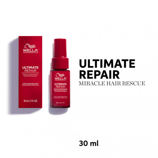 WELLA PROFESSIONALS ULTIMATE REPAIR MIRACLE HAIR RESCUE Ochronne serum naprawczo-wygładzające 30ml