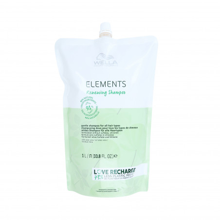WELLA PROFESSIONALS ELEMENTS RENEWING Szampon wygładzający 1000ml WELLA PROFESSIONALS ELEMENTS RENEWING Szampon wygładzający 1000ml