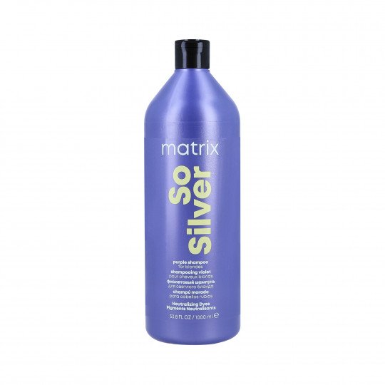 MATRIX TOTAL RESULTS COLOR OBSESSED SO SILVER šampón pre blond a šedivé vlasy 1000 ml