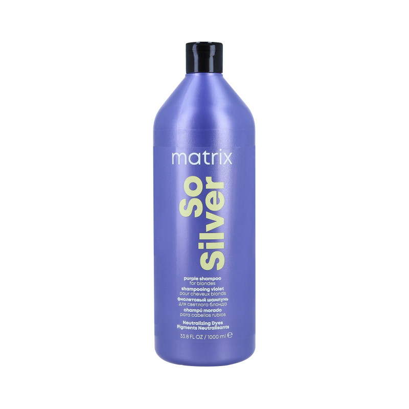 MATRIX TOTAL RESULTS COLOR OBSESSED SO SILVER sampon szőke és ősz hajra 1000 ml