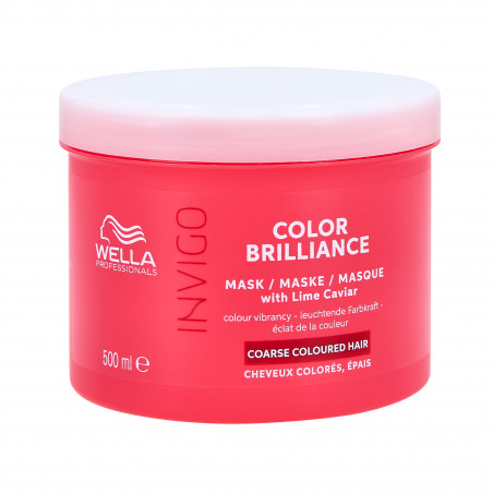 WELLA PROFESSIONALS INVIGO COLOR BRILLIANCE Maska do włosów grubych 500ml WELLA PROFESSIONALS INVIGO COLOR BRILLIANCE Maska do włosów grubych 500ml