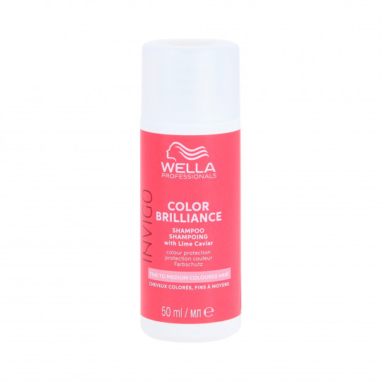 WELLA PROFESSIONALS INVIGO COLOR BRILLIANCE Shampoo para cabelos finos 50ml