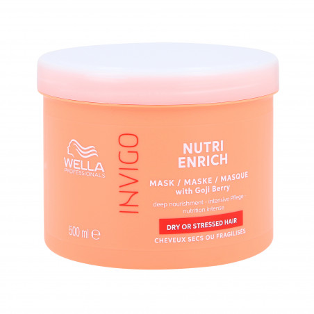 WELLA PROFESSIONALS INVIGO NUTRI-ENRICH Maschera per capelli secchi 500ml - 1 WELLA PROFESSIONALS INVIGO NUTRI-ENRICH Maschera per capelli secchi 500ml - 1