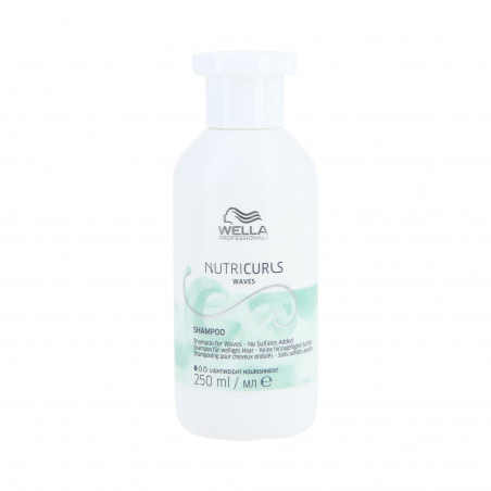 WELLA PROFESSIONALS NUTRICURLS Shampoing pour cheveux ondulés 250ml WELLA PROFESSIONALS NUTRICURLS Shampoing pour cheveux ondulés 250ml