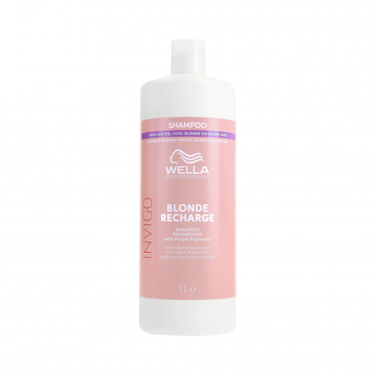 WELLA PROFESSIONALS INVIGO BLONDE RECHARGE Color refreshing shampoo Cool Blonde 1000ml