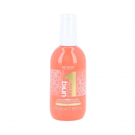 REVLON PROFESSIONAL UNIQ ONE ALL IN ON Trattamento nutriente per capelli ricci 230ml REVLON PROFESSIONAL UNIQ ONE ALL IN ON Trattamento nutriente per capelli ricci 230ml