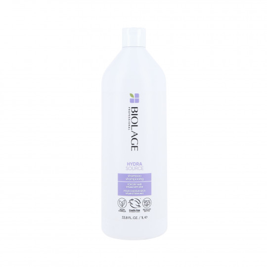 BIOLAGE PREFESSIOLAN HYDRASOURCE Intensiv feuchtigkeitsspendendes Shampoo für trockenes und dehydriertes Haar, 1000 ml