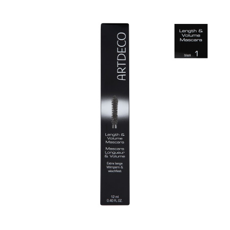 ARTDECO MASCARA LENGTH&VOLUME BLACK Pogrubiający i wydłużający tusz do rzęs 12 ml - 1