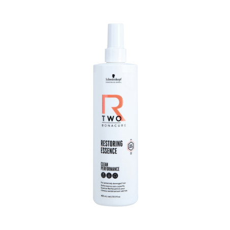 SCHWARZKOPF BONACURE R-TWO RESTORING Esencja wiążąca wiązania do włosów zniszczonych 400ml - 1 SCHWARZKOPF BONACURE R-TWO RESTORING Esencja wiążąca wiązania do włosów zniszczonych 400ml - 1
