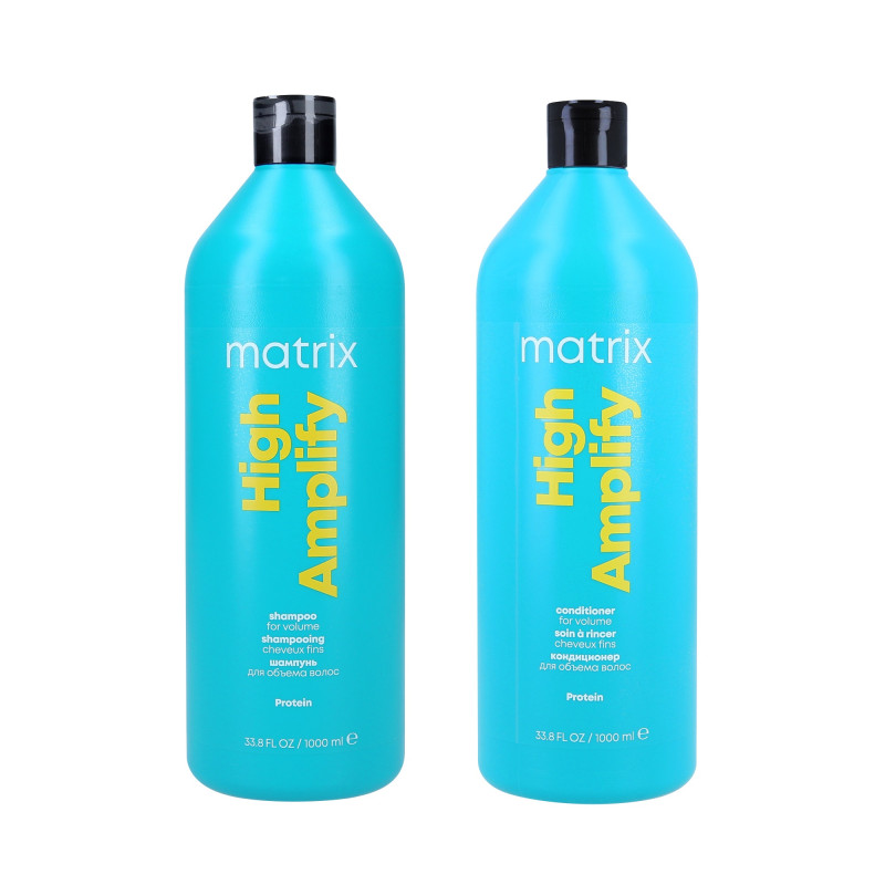 MATRIX TOTAL RESULTS HIGH AMPLIFY Zestaw nadający objętość włosów szampon 1000ml + odżywka 1000ml