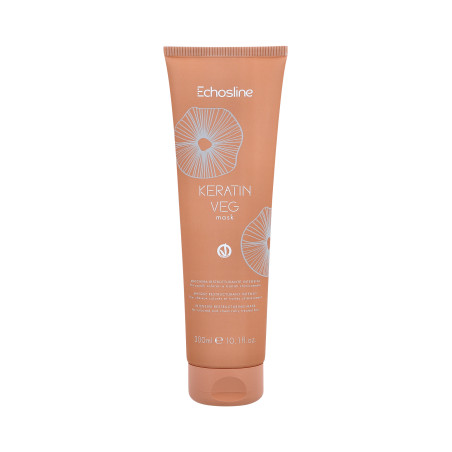 ECHOSLINE KERATIN VEG MASK Vegane restrukturierende Haarmaske mit Keratin 300ml - 1 ECHOSLINE KERATIN VEG MASK Vegane restrukturierende Haarmaske mit Keratin 300ml - 1