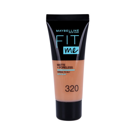 MAYBELLINE FIT ME Podkład matujący do twarzy 320 Natural Tan 30ml - 1 MAYBELLINE FIT ME Podkład matujący do twarzy 320 Natural Tan 30ml - 1