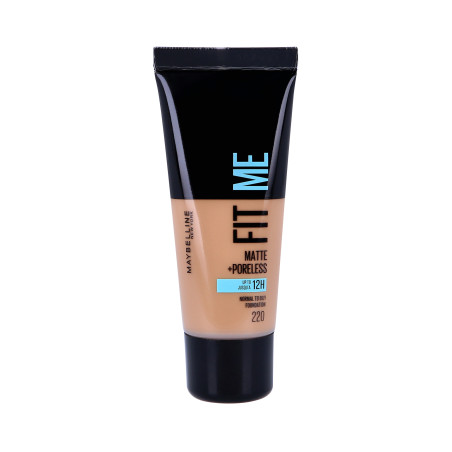 MAYBELLINE FIT ME Podkład matujący do twarzy 220 Natural Beige 30ml