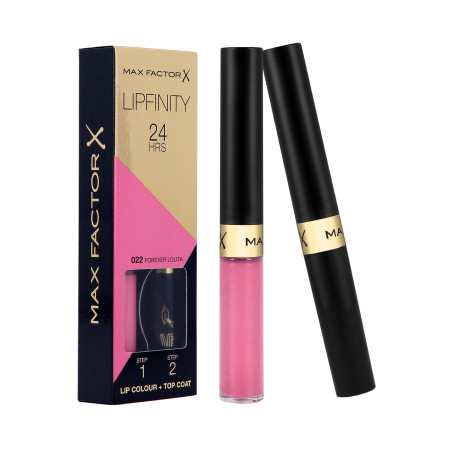 MAX FACTOR X LIPFINITY Langanhaltender Lippenstift 2in1 022 Forever Lolita 2,3ml+1,9g - 1 MAX FACTOR X LIPFINITY Langanhaltender Lippenstift 2in1 022 Forever Lolita 2,3ml+1,9g - 1