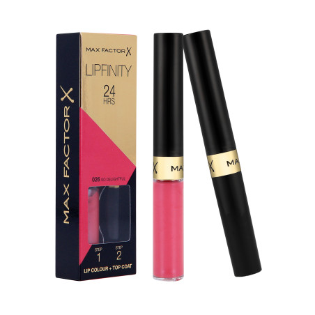 MAX FACTOR LIPFINITY Trwała pomadka do ust 2w1 026 So Delightful 2,3ml+1,9g
