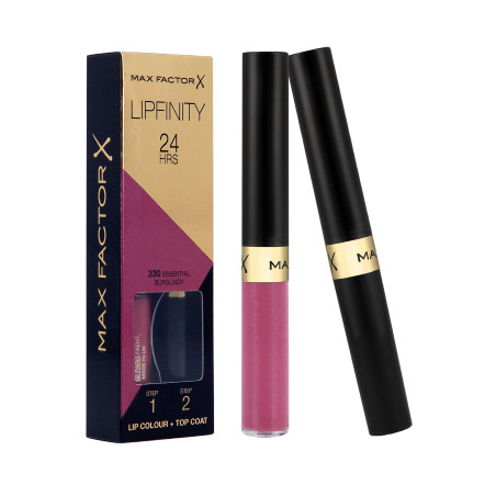MAX FACTOR LIPFINITY Trwała pomadka do ust 2w1 330 Essential Burgundy 2,3ml+1,9g - 1 MAX FACTOR LIPFINITY Trwała pomadka do ust 2w1 330 Essential Burgundy 2,3ml+1,9g - 1