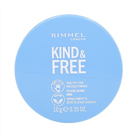 RIMMEL KIND&FREE Pó prensado vegano 001 10g