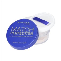 RIMMEL MATCH PERFECTION Διάφανη πούδρα σταθεροποίησης μακιγιάζ 001 10g