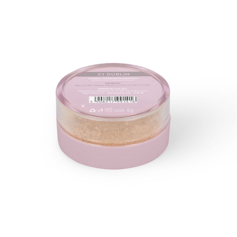ECOCERA MINERAL Podkład mineralny kryjący C1 Dublin 4g