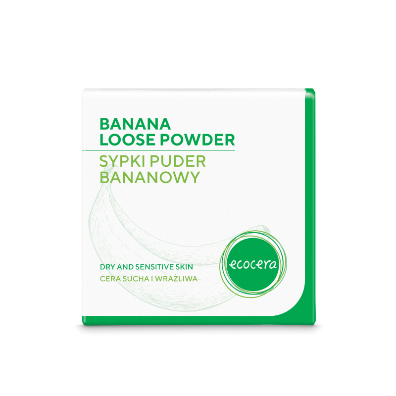 ECOCERA Loses Bananenpuder für trockene und empfindliche Haut 8g