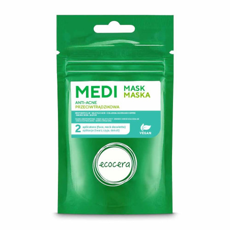 ECOCERA MEDI SILVER & COPPER Maschera antiacne 50g