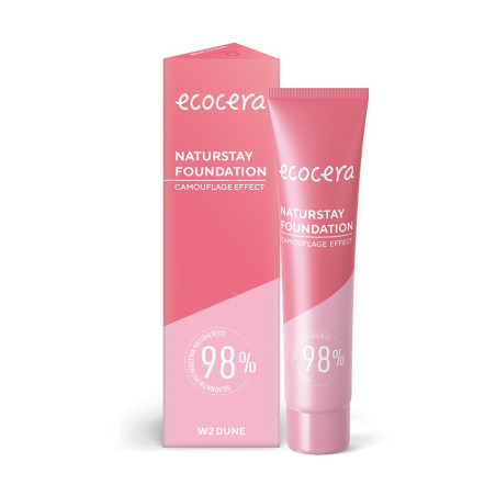 ECOCERA NATURSTAY Naturalny podkład W2 Dune 30ml
