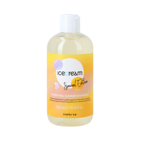INEBRYA ICE CREAN SCALP HYDRATING SUMMER Nawilżający szampon do włosów 300ml - 1