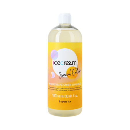 INEBRYA ICE CREAN SCALP HYDRATING SUMMER Nawilżający szampon do włosów 1000ml - 1 INEBRYA ICE CREAN SCALP HYDRATING SUMMER Nawilżający szampon do włosów 1000ml - 1