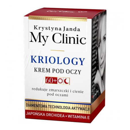 JANDA MY CLINIC KRIOLOGY Krem pod oczy 60+ 15ml