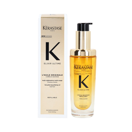 KÉRASTASE ELIXIR ULTIME ORIGINAL Olio per capelli ricaricabile 75ml - 1 KÉRASTASE ELIXIR ULTIME ORIGINAL Olio per capelli ricaricabile 75ml - 1