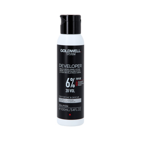 GOLDWELL DEVELOPER 20 VOL Lotion przeznaczony do koloryzacji trwałej 6% 100ml - 1 GOLDWELL DEVELOPER 20 VOL Lotion przeznaczony do koloryzacji trwałej 6% 100ml - 1