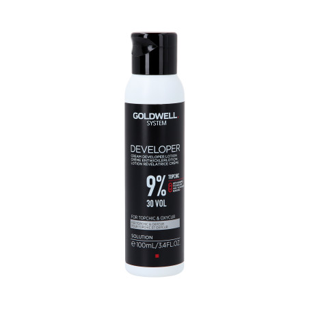 GOLDWELL DEVELOPER 30 VOL Lotion für permanente Färbung 9% 100ml - 1 GOLDWELL DEVELOPER 30 VOL Lotion für permanente Färbung 9% 100ml - 1