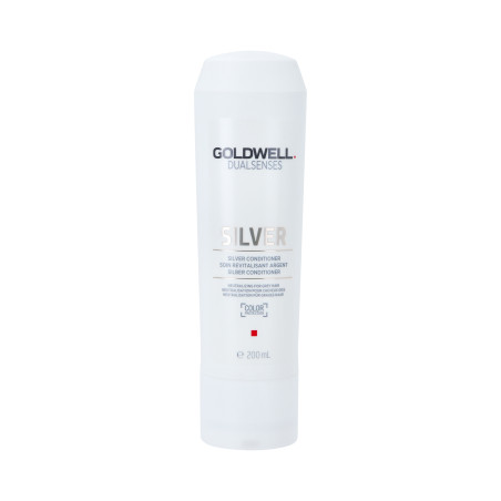 GOLDWELL DUALSENSES SILVER Neutralizująca odżywka do włosów blond i siwych 200ml - 1 GOLDWELL DUALSENSES SILVER Neutralizująca odżywka do włosów blond i siwych 200ml - 1