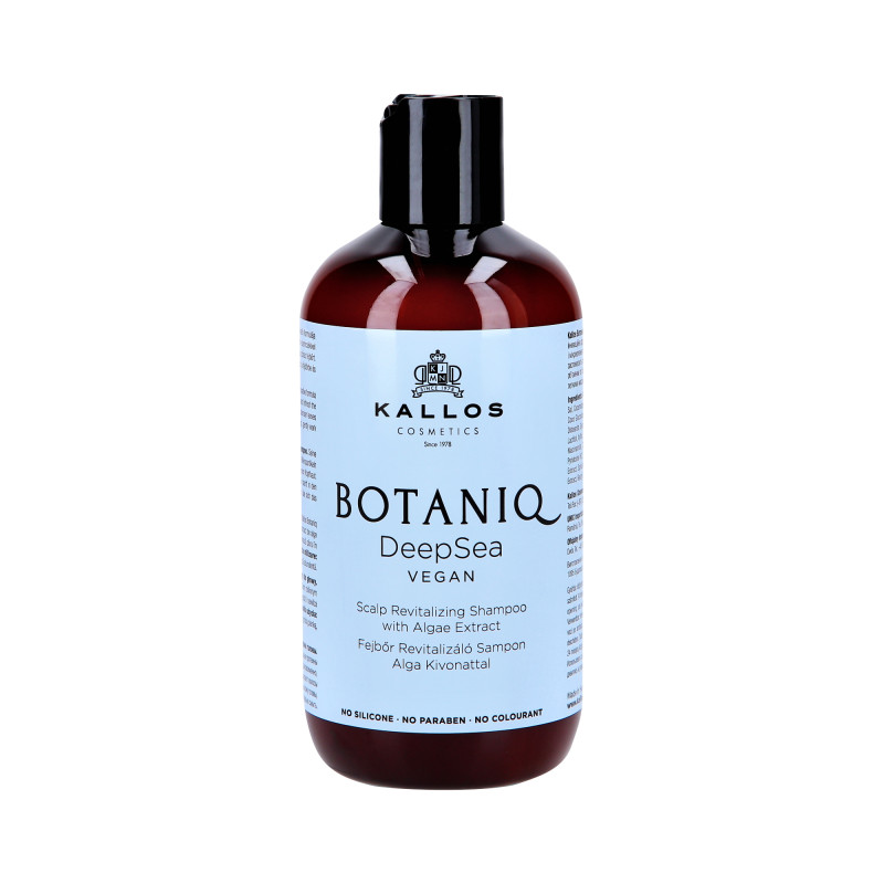 KALLOS BOTANIQ Deep Sea Rewitalizujący szampon do włosów 300ml - 1