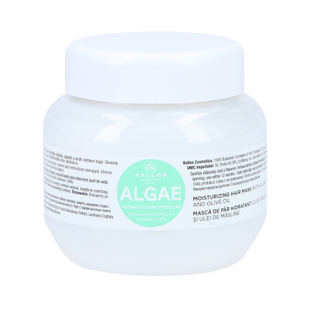 KALLOS KJMN Algae Nawilżająca maska algowa do włosów 275ml - 1 KALLOS KJMN Algae Nawilżająca maska algowa do włosów 275ml - 1