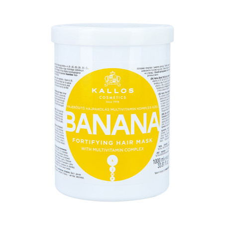 KALLOS KJMN Banana maska 1000ml - 1 KALLOS KJMN Banana maska 1000ml - 1