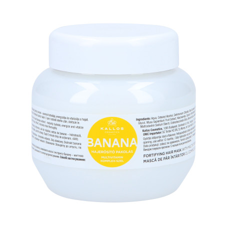 Kallos KJMN Maschera alla banana 275 ml - 1 Kallos KJMN Maschera alla banana 275 ml - 1