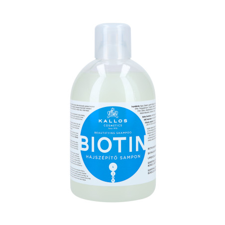 KALLOS KJMN Biotin Wzmacniający szampon do włosów z biotyną 1000ml - 1